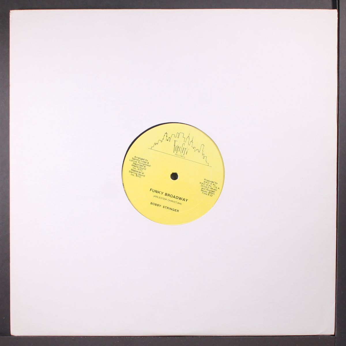 funky broadway / put your mind at ease by BOBBY STRINGER