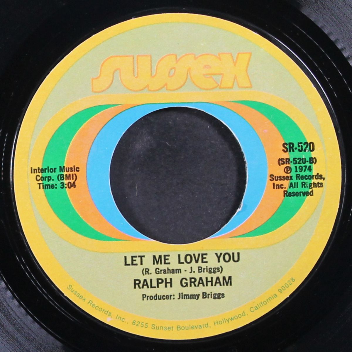 i don't want to play this game / let me love you by RALPH GRAHAM
