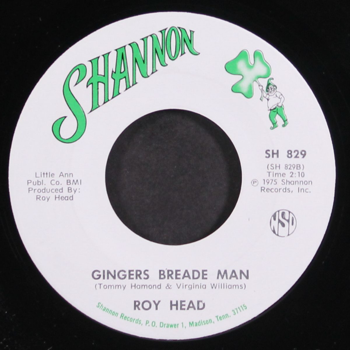 the most wanted woman in town / gingers breade man by ROY HEAD