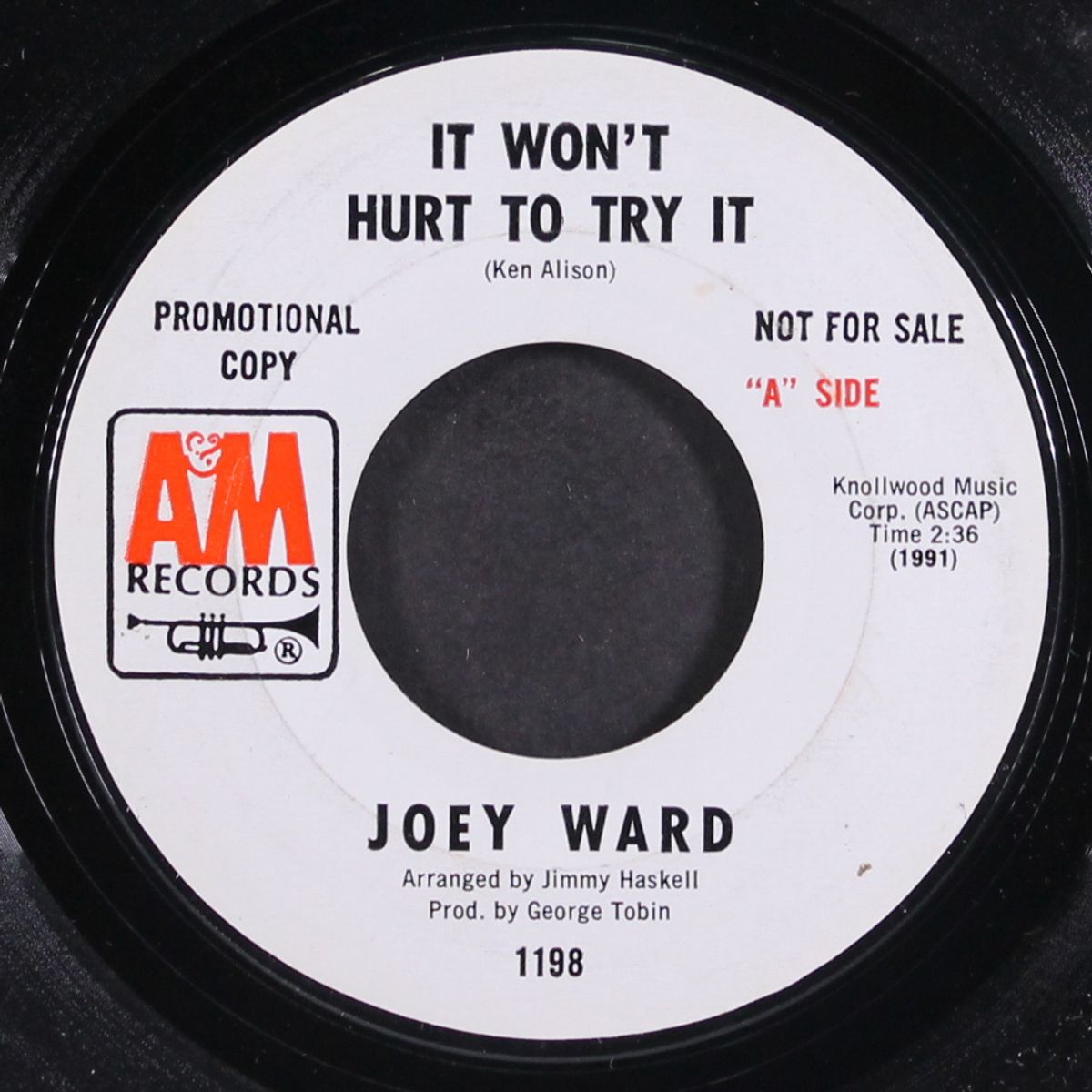 it won't hurt to try by JOEY WARD