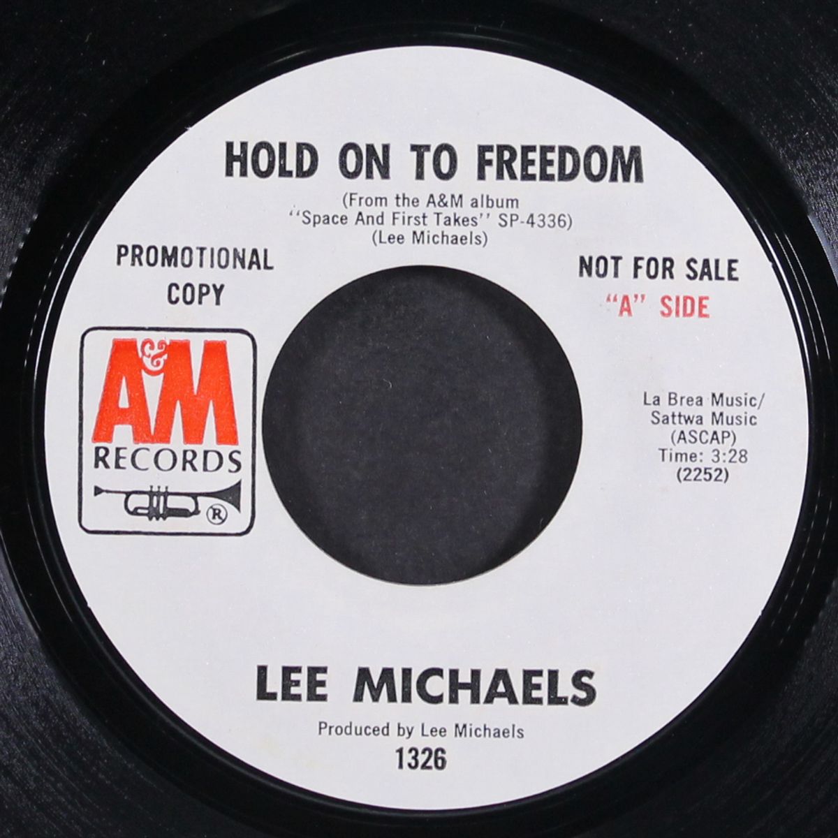 hold on to freedom / own special way by LEE MICHAELS