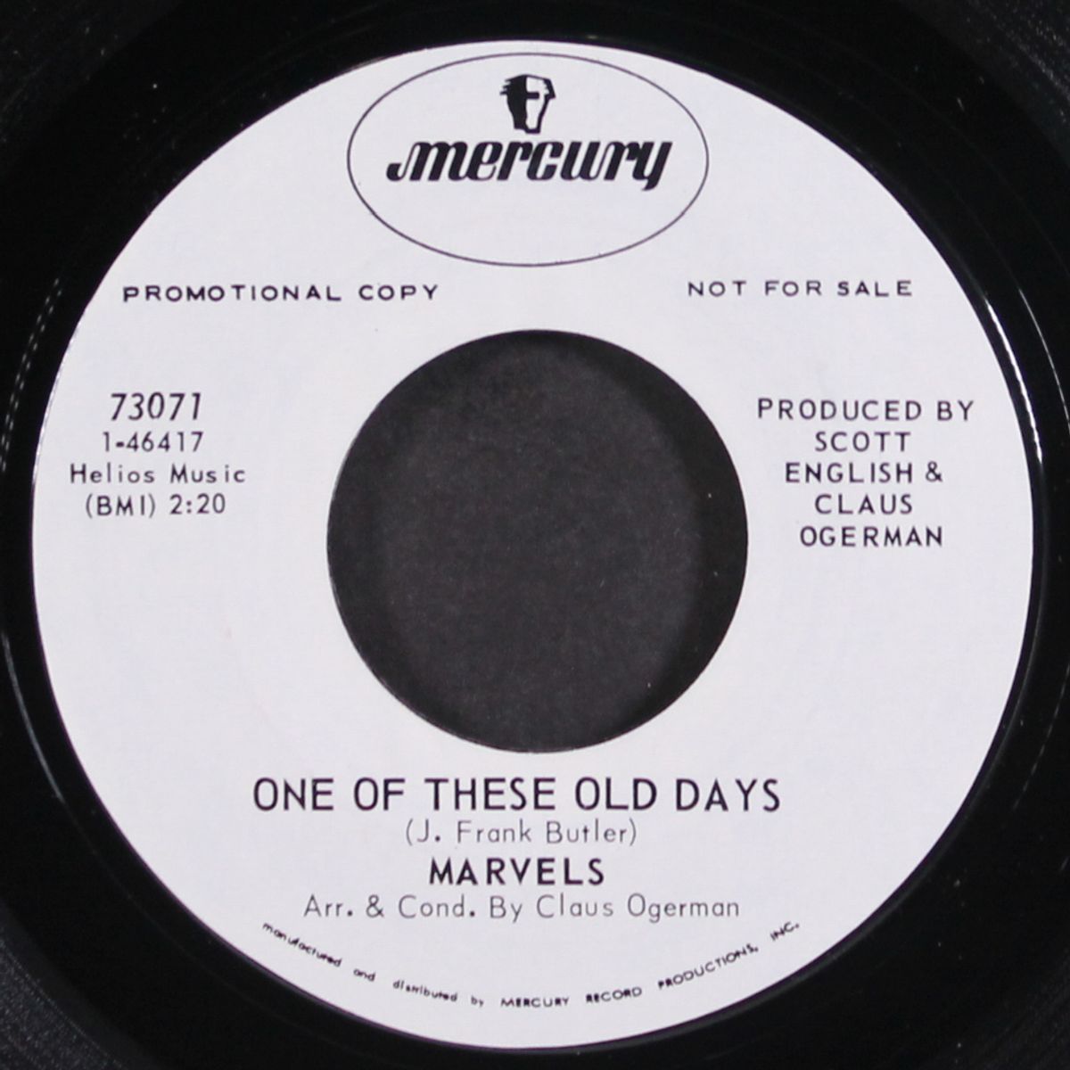 one of these old days / stop by MARVELS