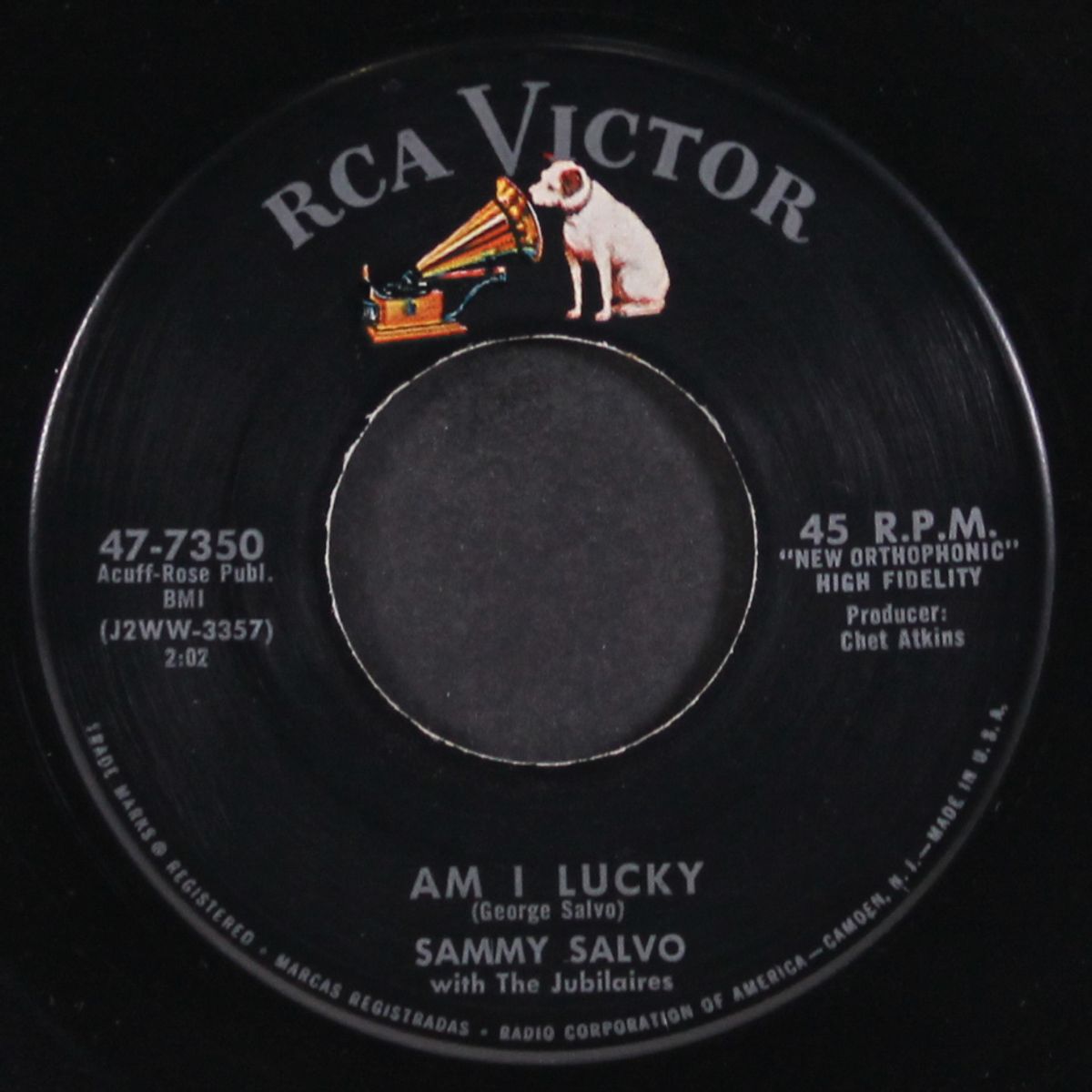 here i go again / am i lucky by SAMMY SALVO