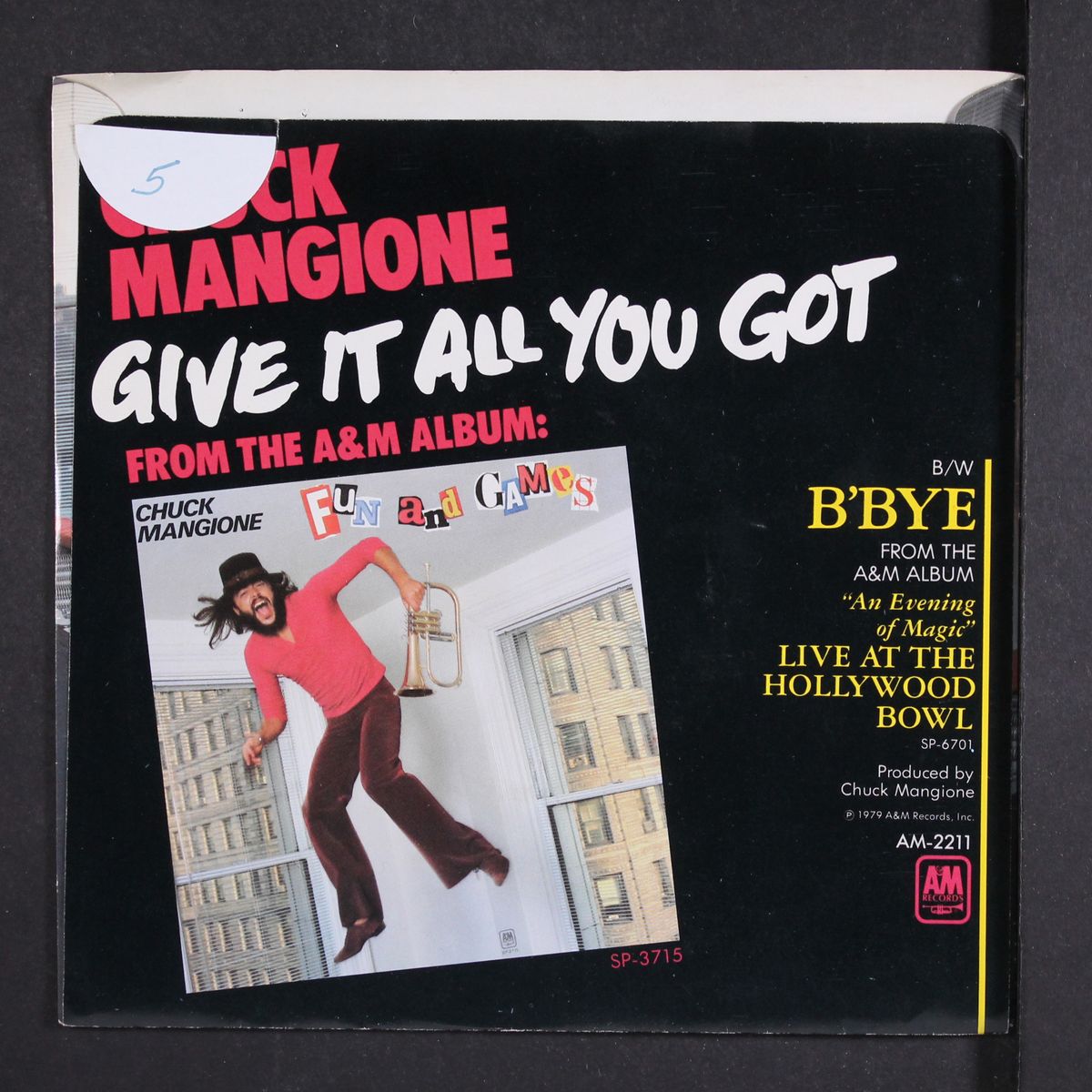 give it all you got / mono by CHUCK MANGIONE