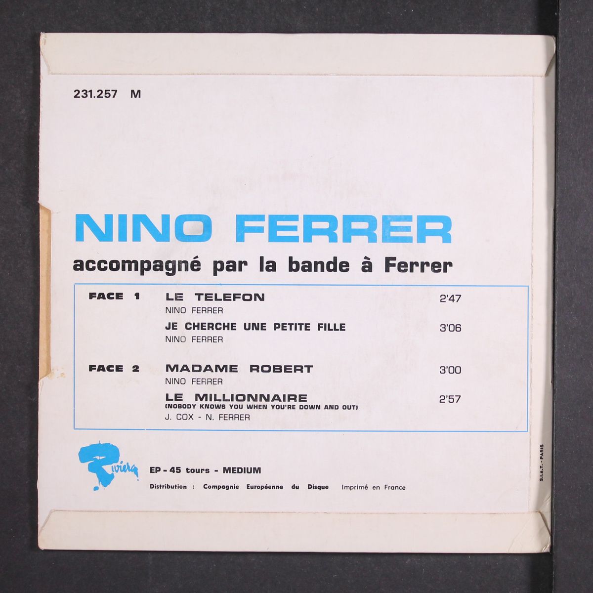 le telefon by NINO FERRER