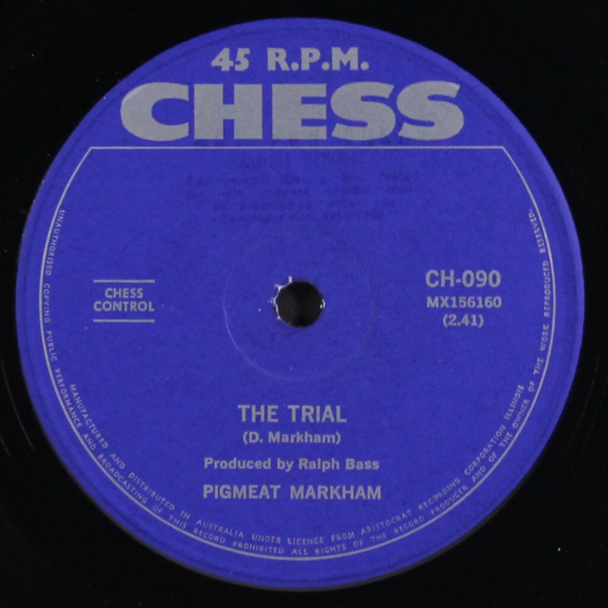 here comes the judge / the trial by PIGMEAT MARKHAM