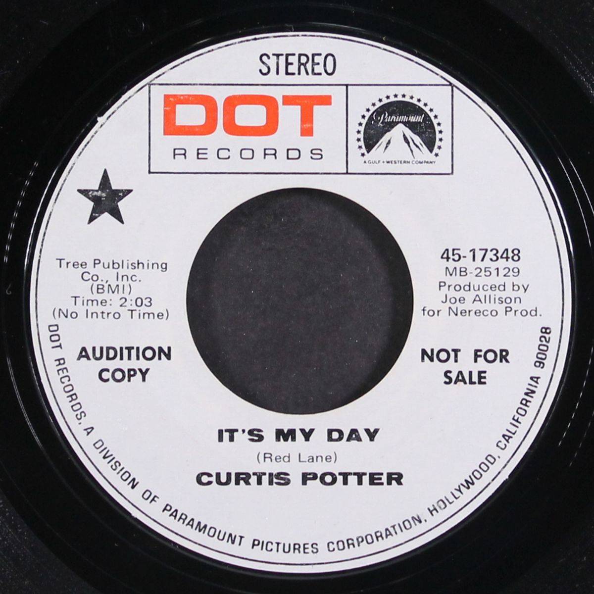 it's my day / my first stop is omaha by CURTIS POTTER