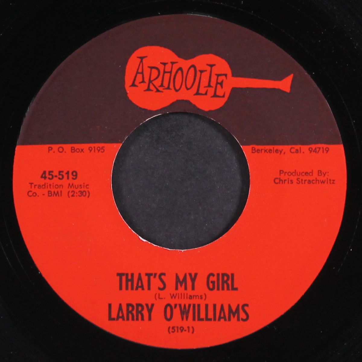 that's my girl / hear me calling baby by LARRY O'WILLIAMS