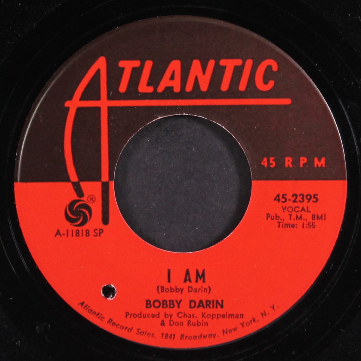 the lady came from baltimore / i am by BOBBY DARIN