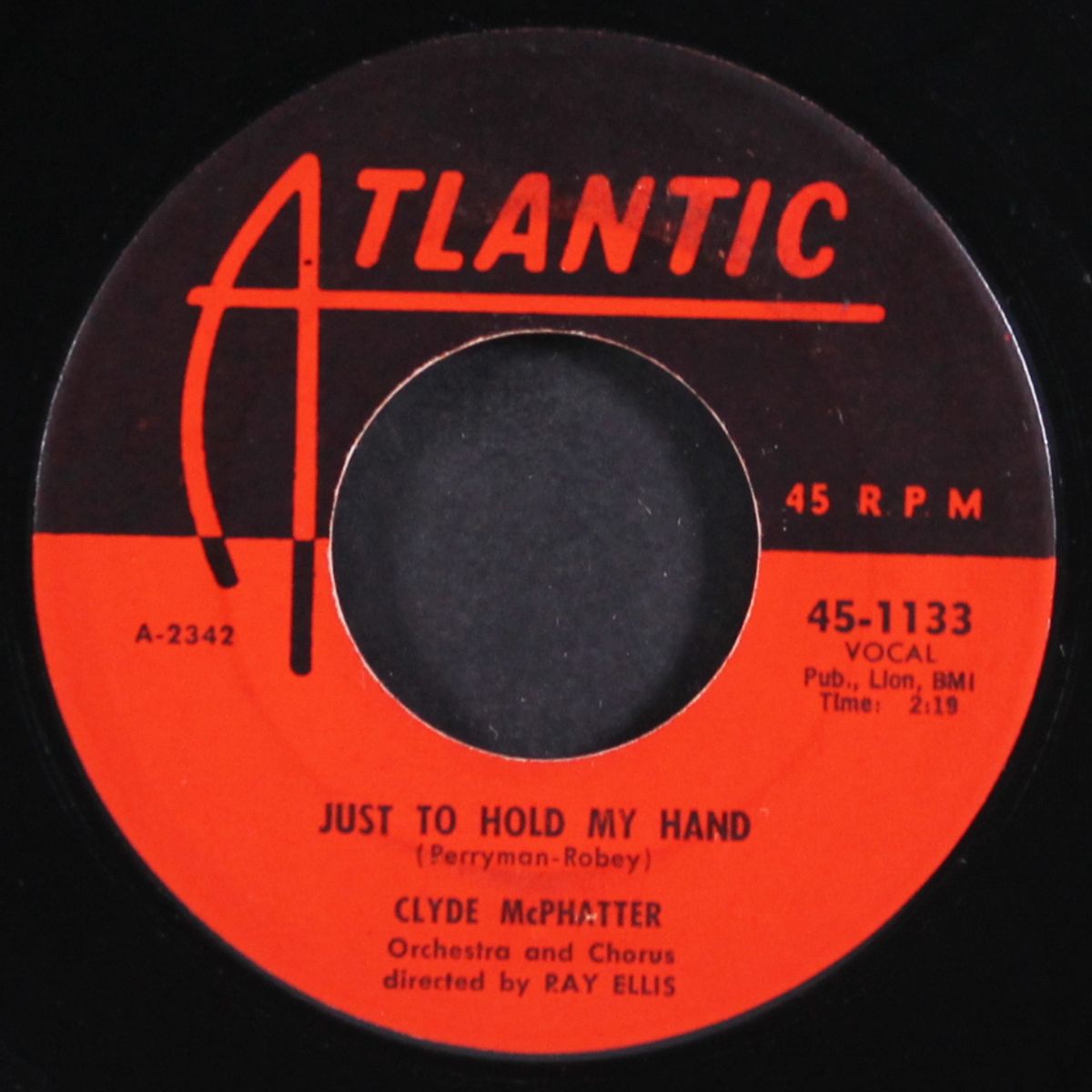 just to hold my hand / no matter what by CLYDE MCPHATTER