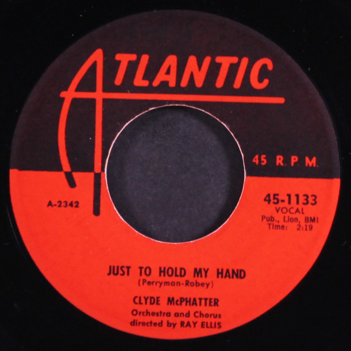 just to hold my hand / no matter what by CLYDE MCPHATTER