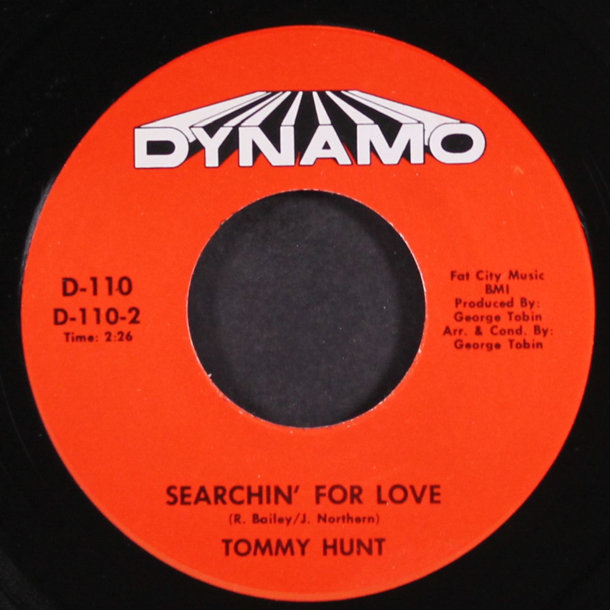searchin' for love by TOMMY HUNT