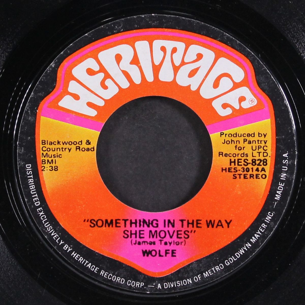 something in the way she moves / the lady and me by WOLFE