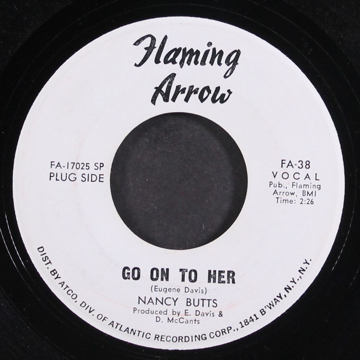 you're gonna need somebody / go on to her by NANCY BUTTS