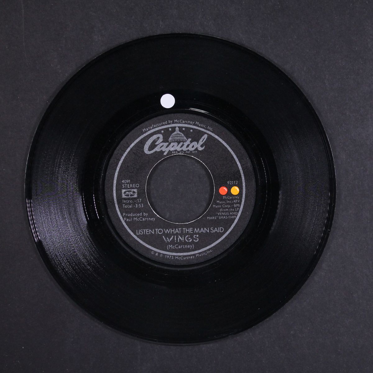 listen to what the man said by WINGS