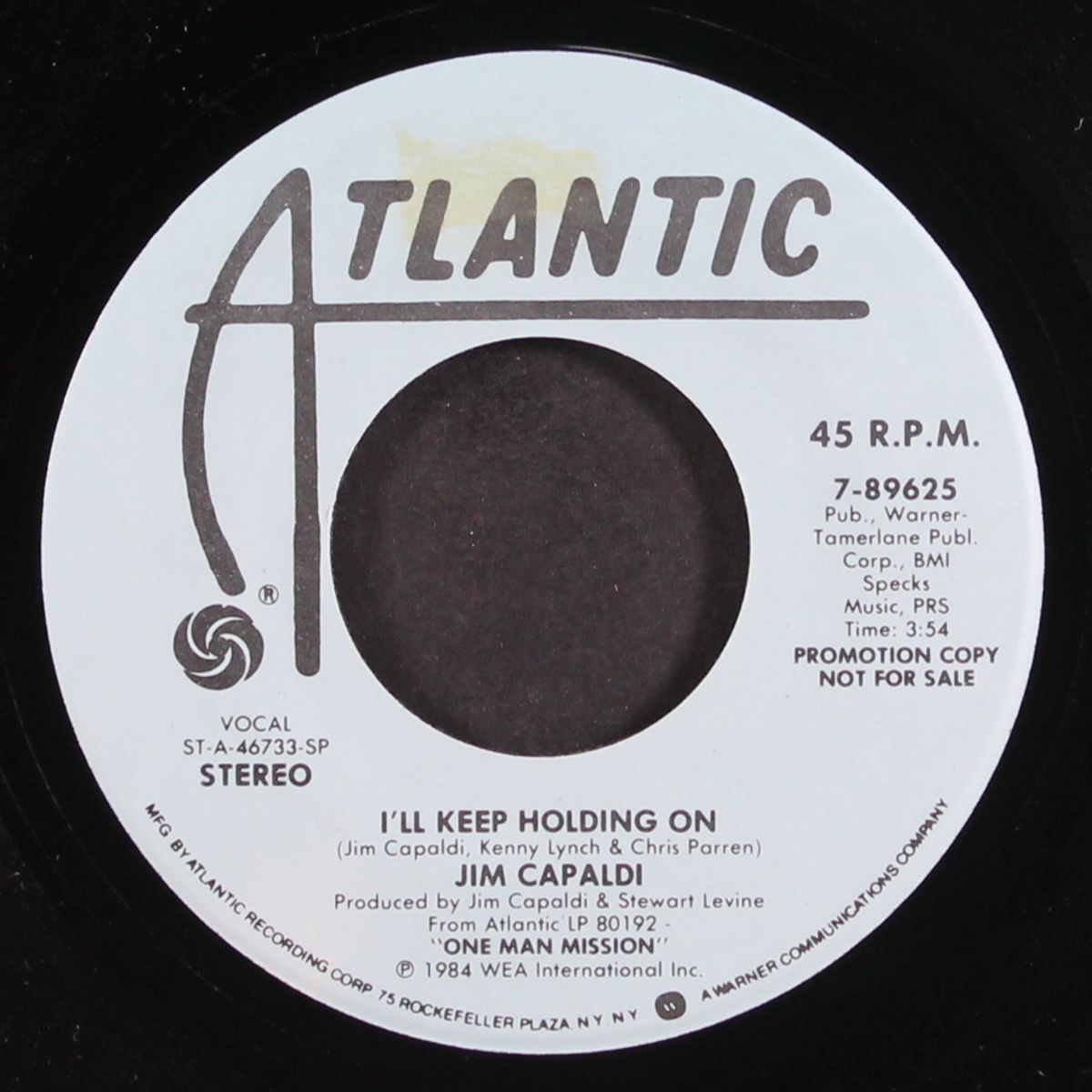 i'll keep holding on / same by JIM CAPALDI