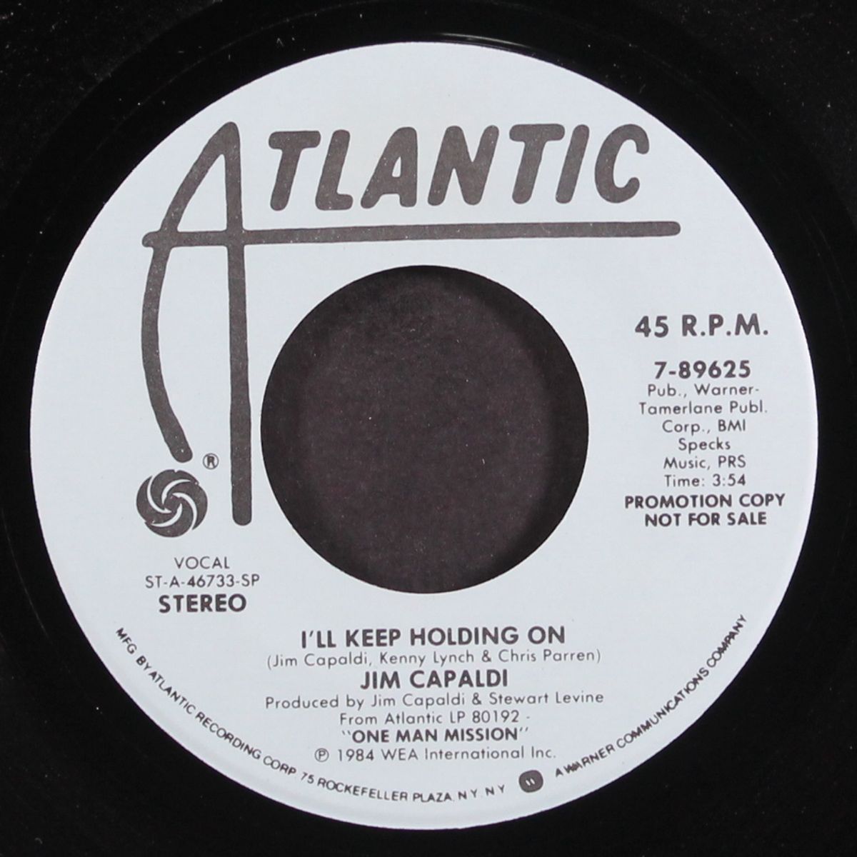 i'll keep holding on / same by JIM CAPALDI