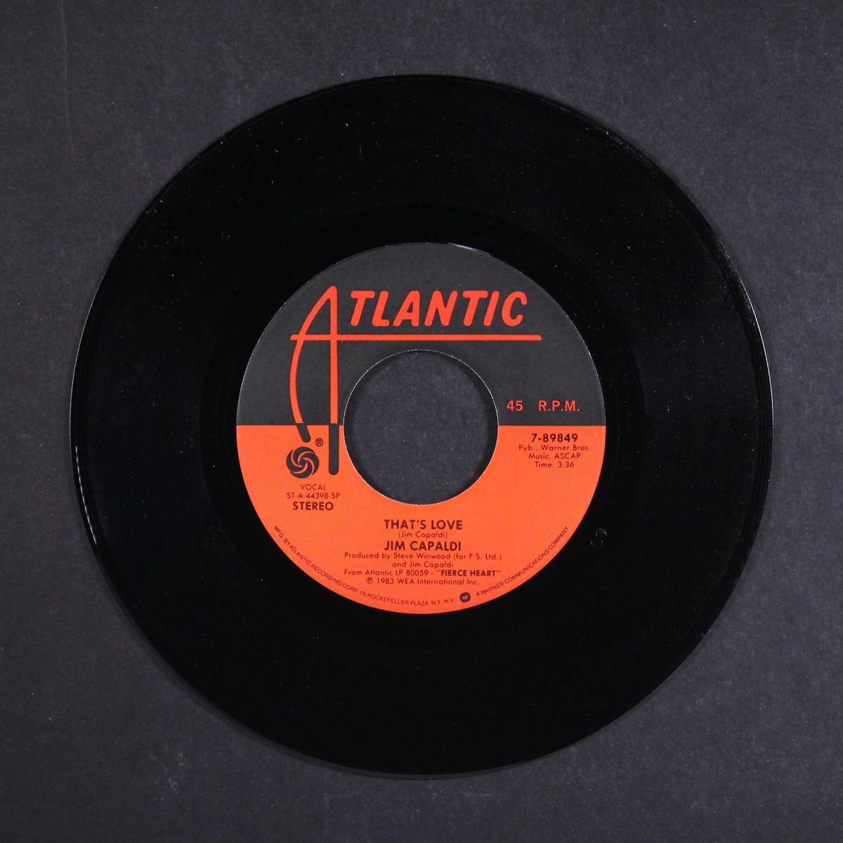 that's love / runaway by JIM CAPALDI