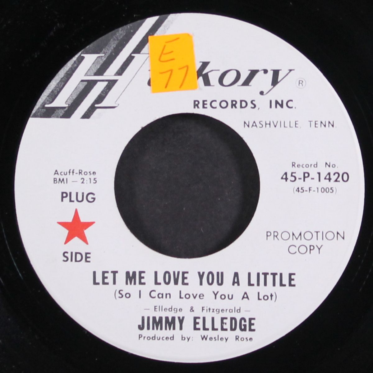 let me love you a little by JIMMY ELLEDGE