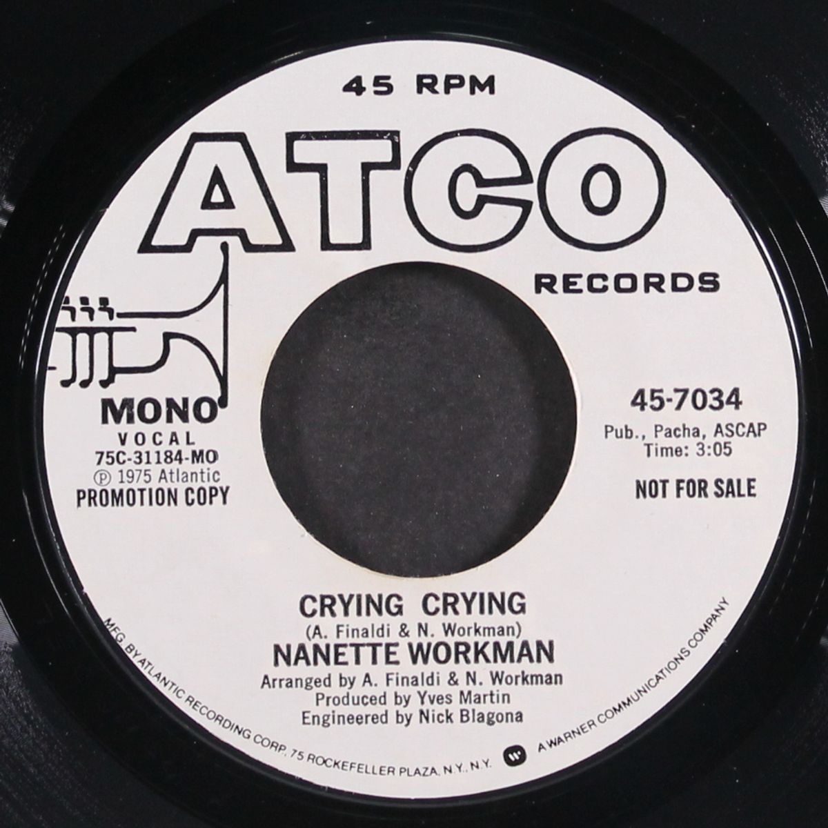 crying crying / mono by NANETTE WORKMAN