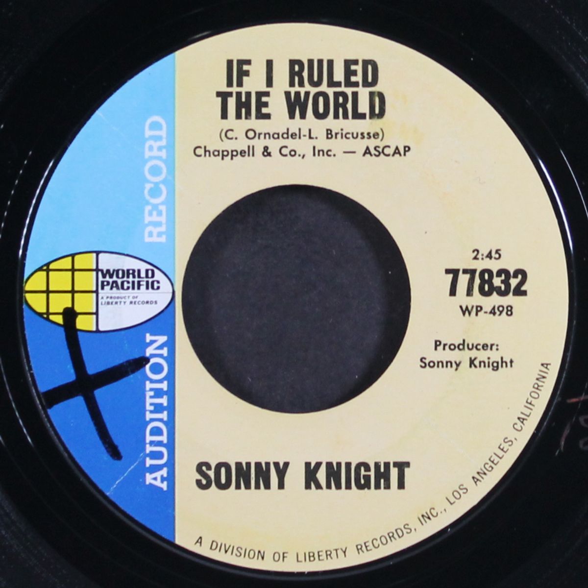 angel love / if i ruled the world by SONNY KNIGHT