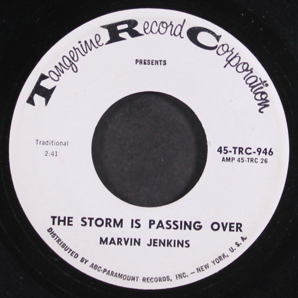 the storm is passing over / how do you know god is real by MARVIN JENKINS