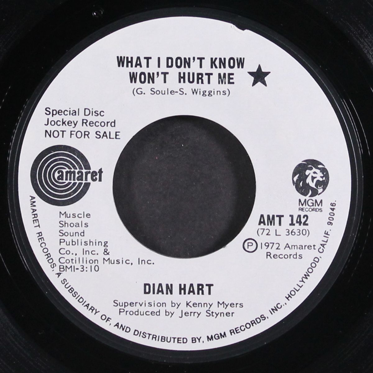 to love / what i don't know won't hurt me by DIAN HART
