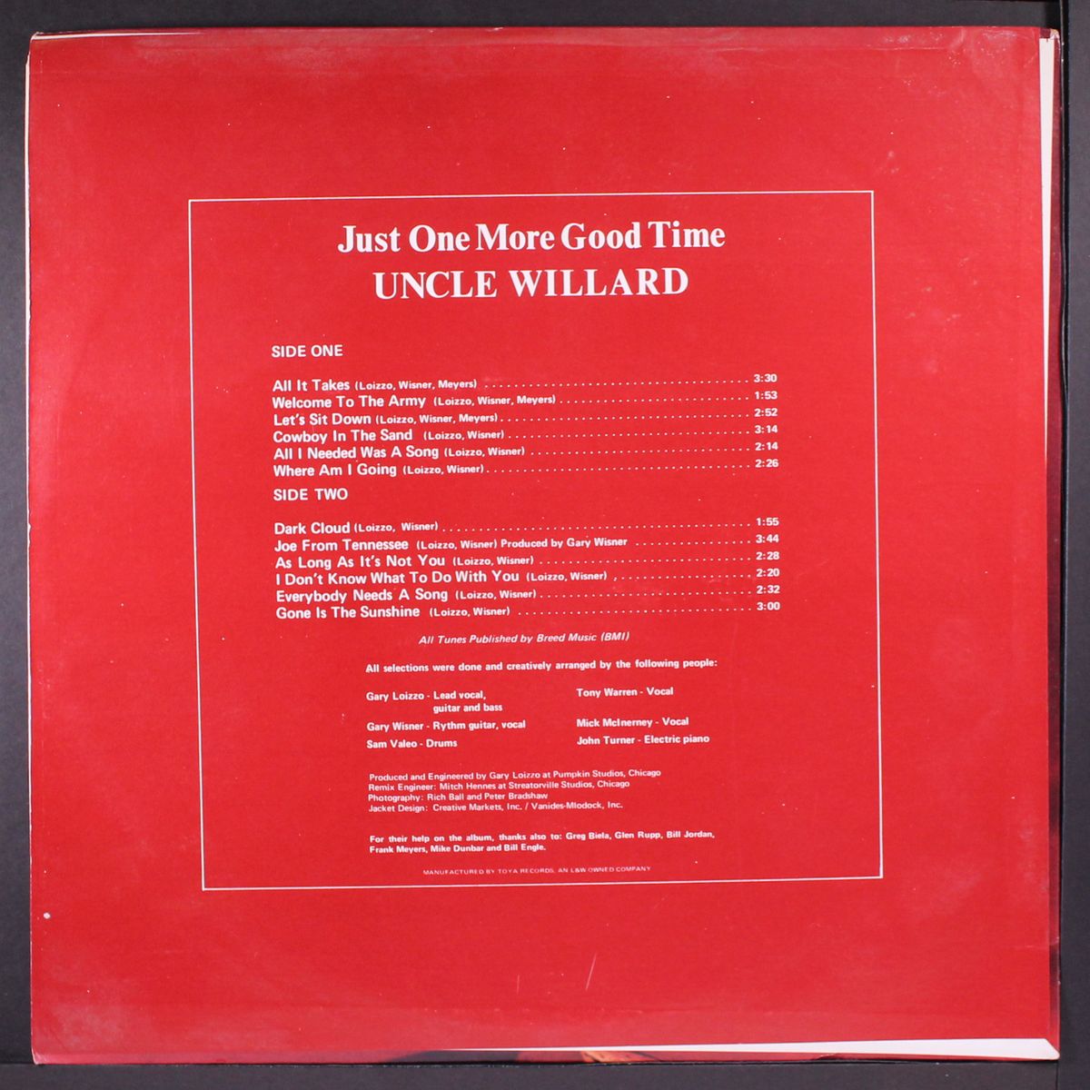 just one more good time! by UNCLE WILLARD