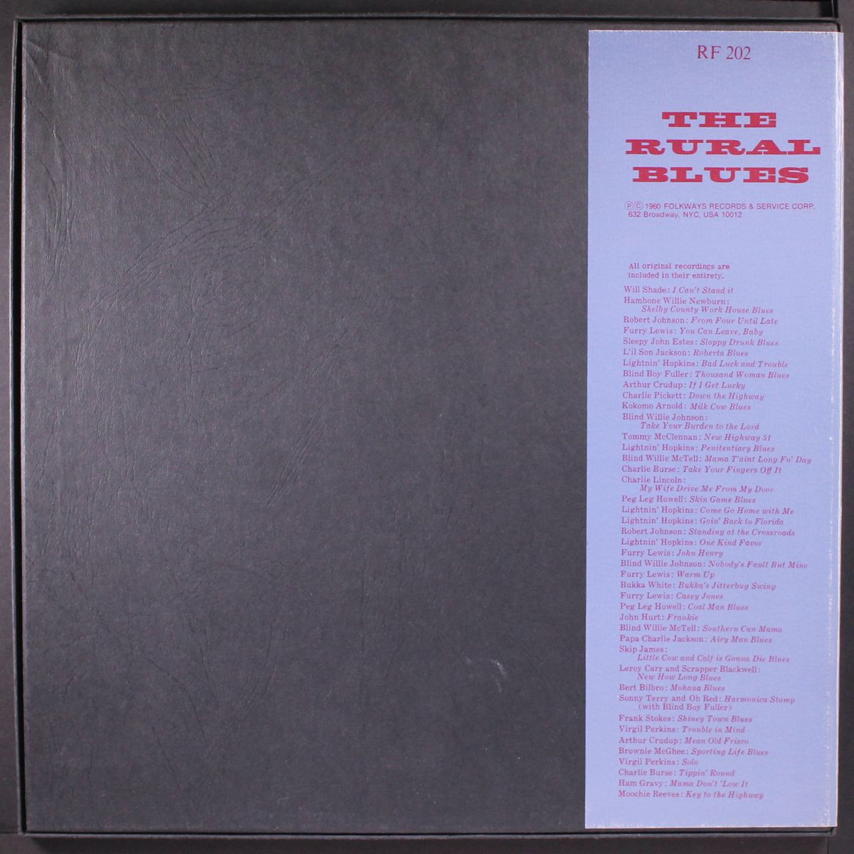 the rural blues by VARIOUS