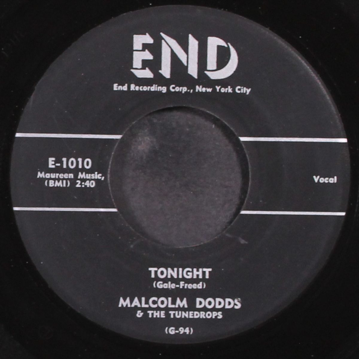 tonight / unspoken love by MALCOLM DODDS & TUNEDROPS