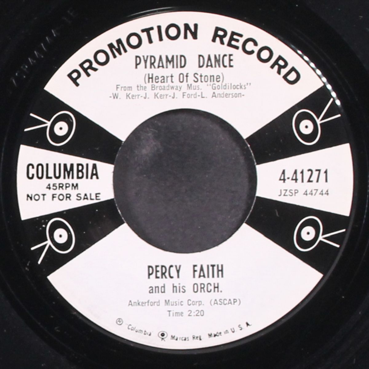 quia quia / pyramid dance by PERCY FAITH