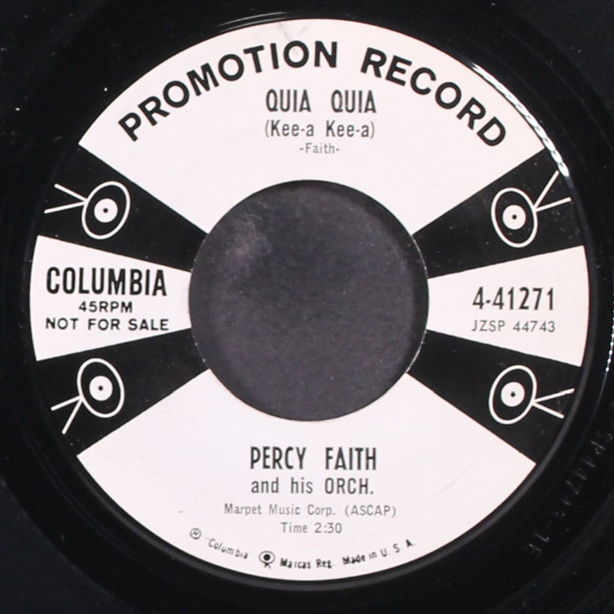 quia quia / pyramid dance by PERCY FAITH