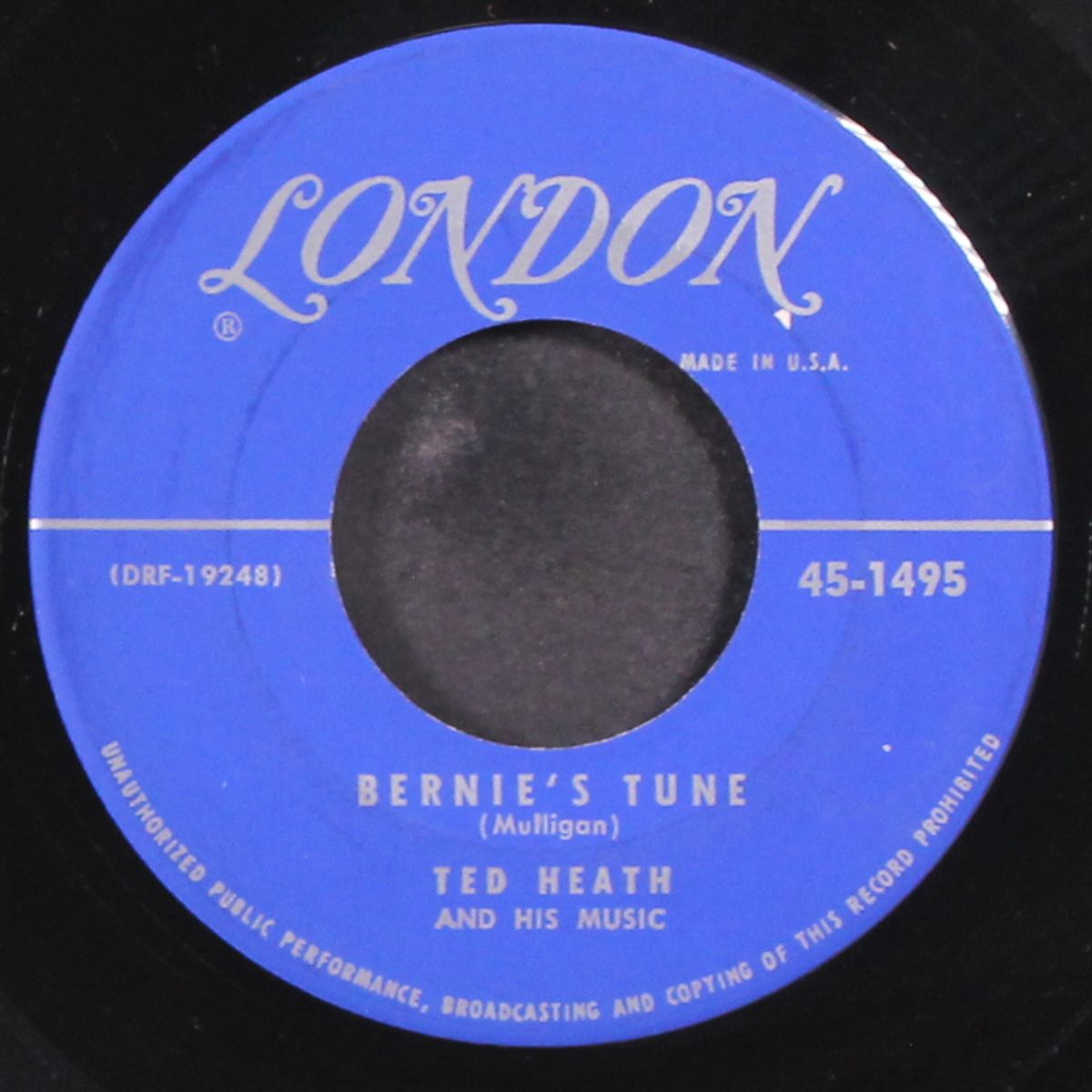 stomp and whistle / bernie's tune by TED HEATH