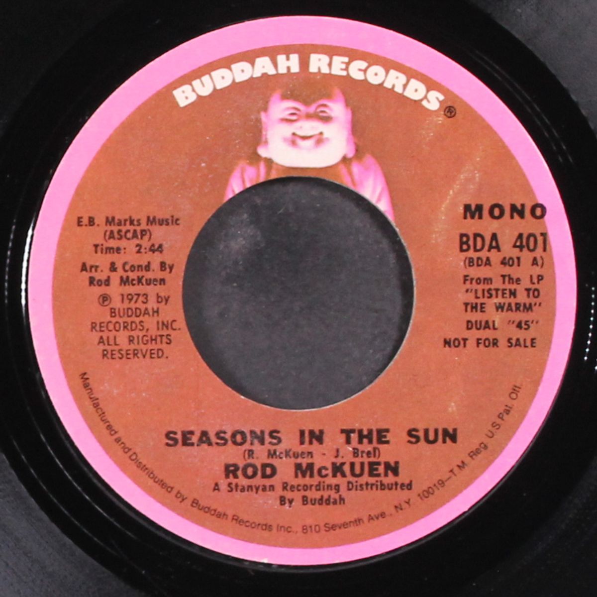 seasons in the sun / mono by ROD MCKUEN