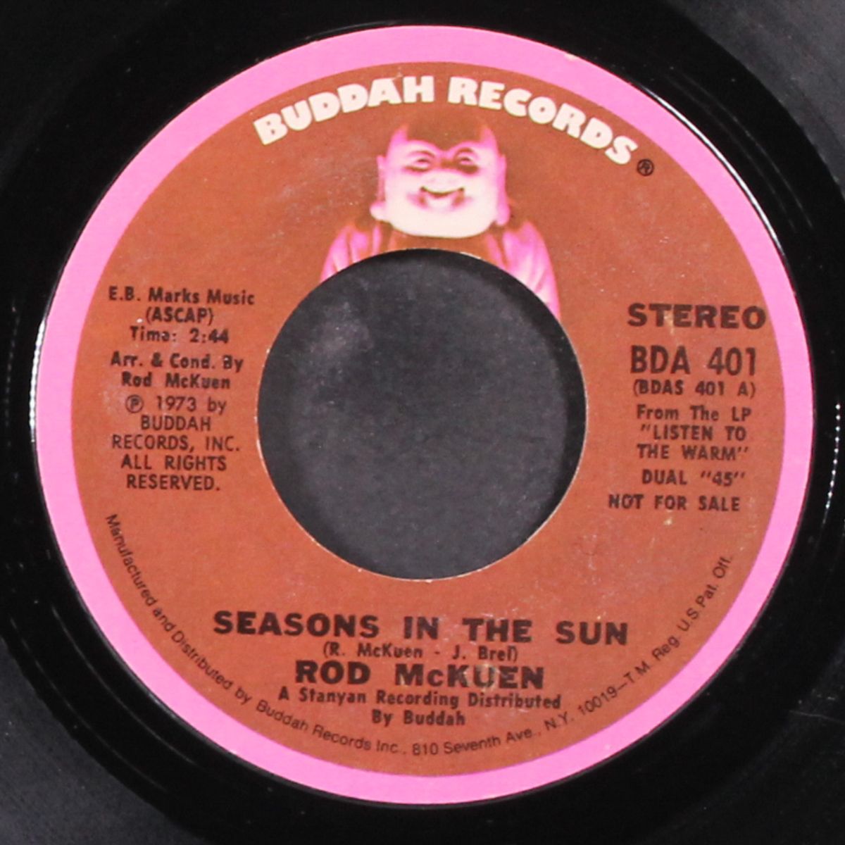 seasons in the sun / mono by ROD MCKUEN