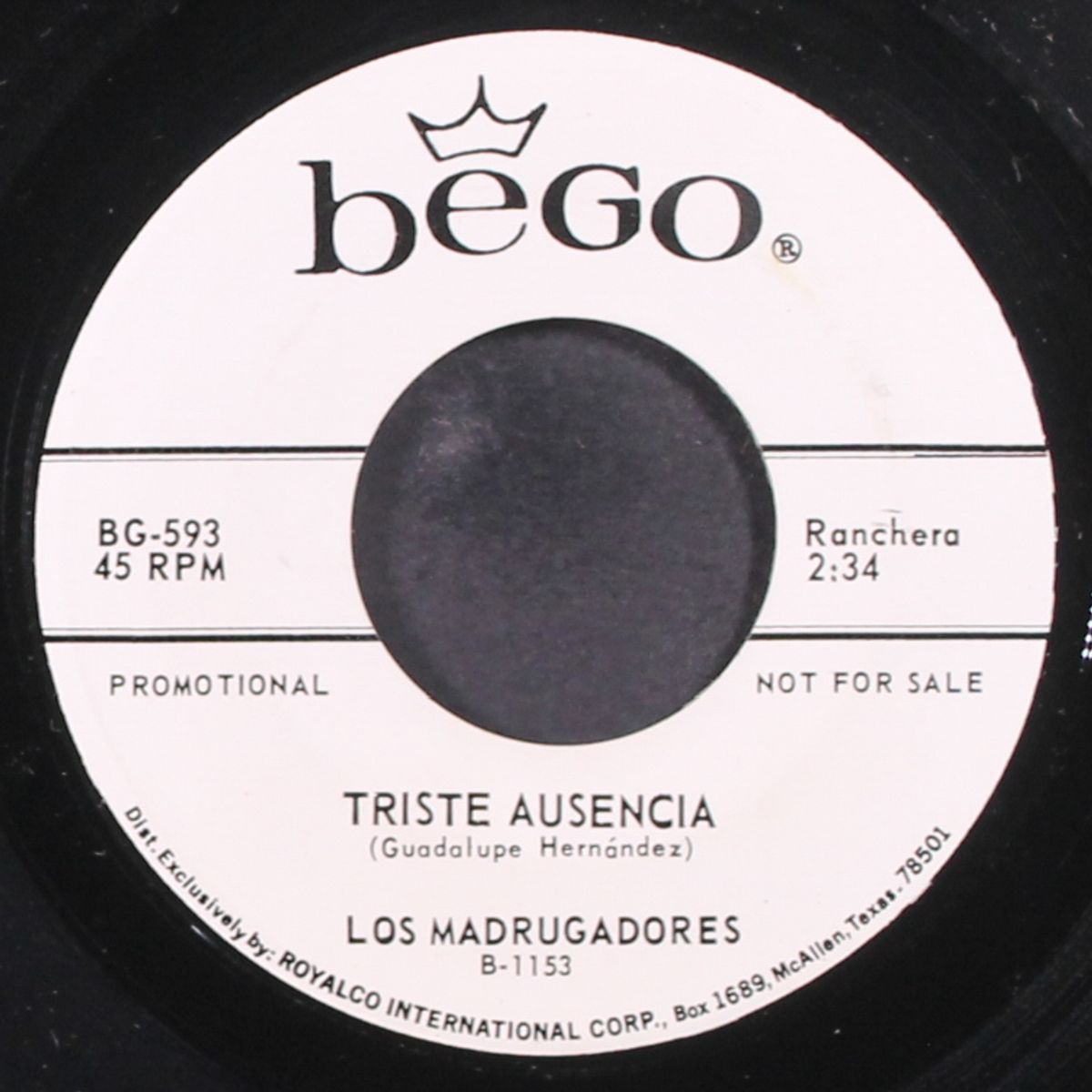 tu propio infierno / triste ausencia by LOS MADRUGADORES