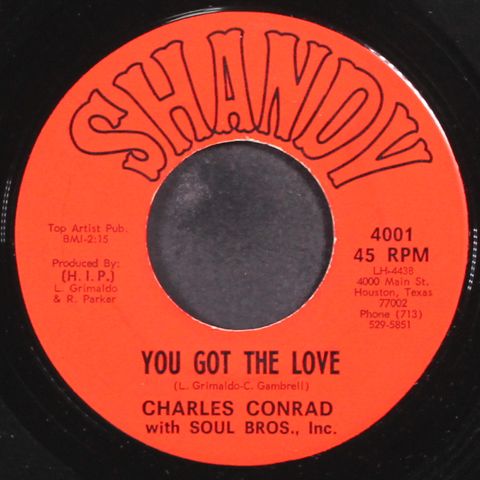 CHARLES CONRAD & SOUL BROS INC