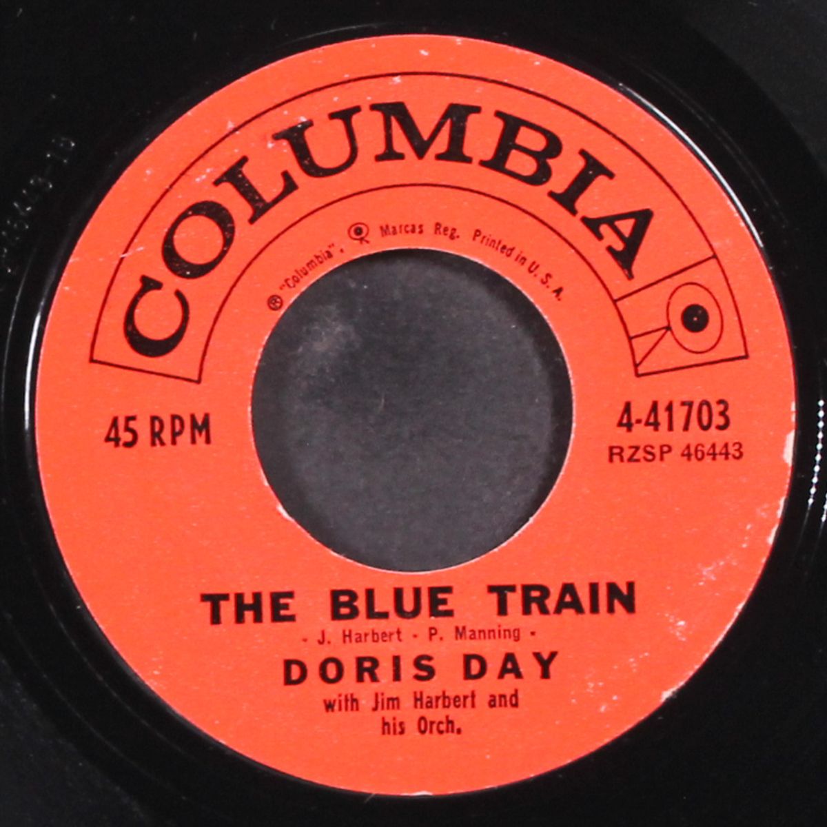 the blue train / a perfect understanding by DORIS DAY