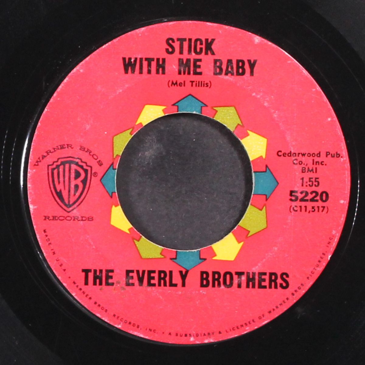 stick with me baby / temptation by EVERLY BROTHERS