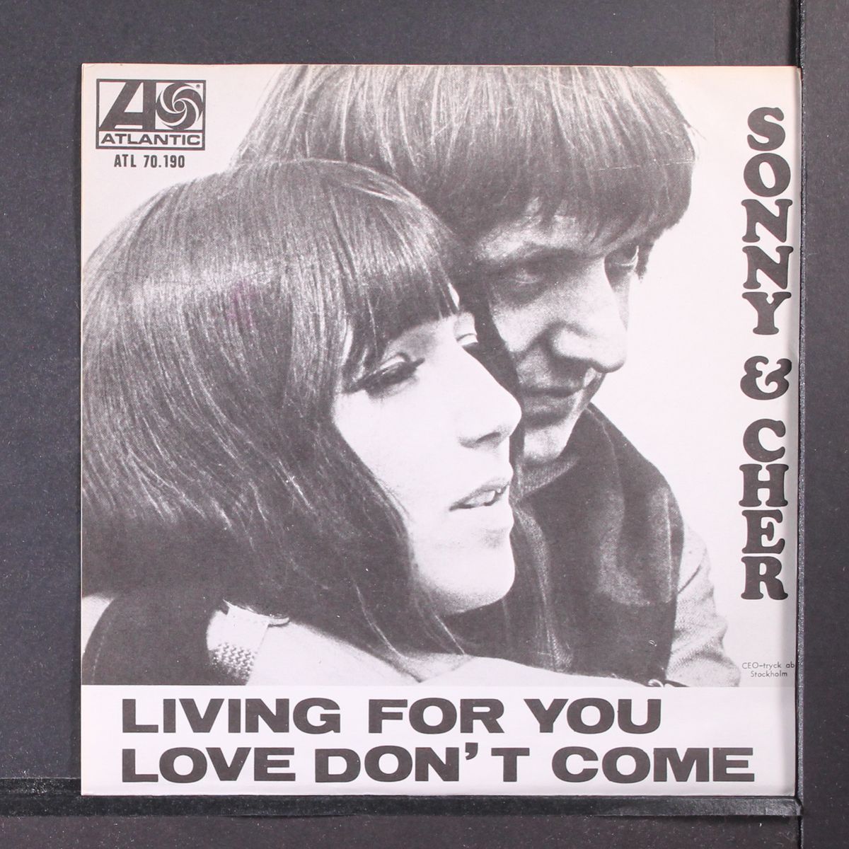 living for you / love don't come by SONNY & CHER