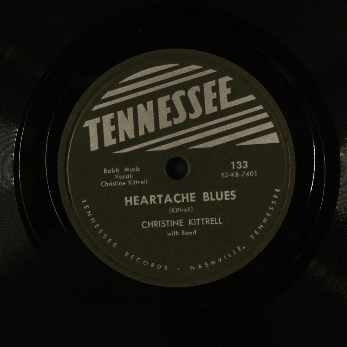 you ain't nothing but trouble / heartache blues by CHRISTINE KITTRELL