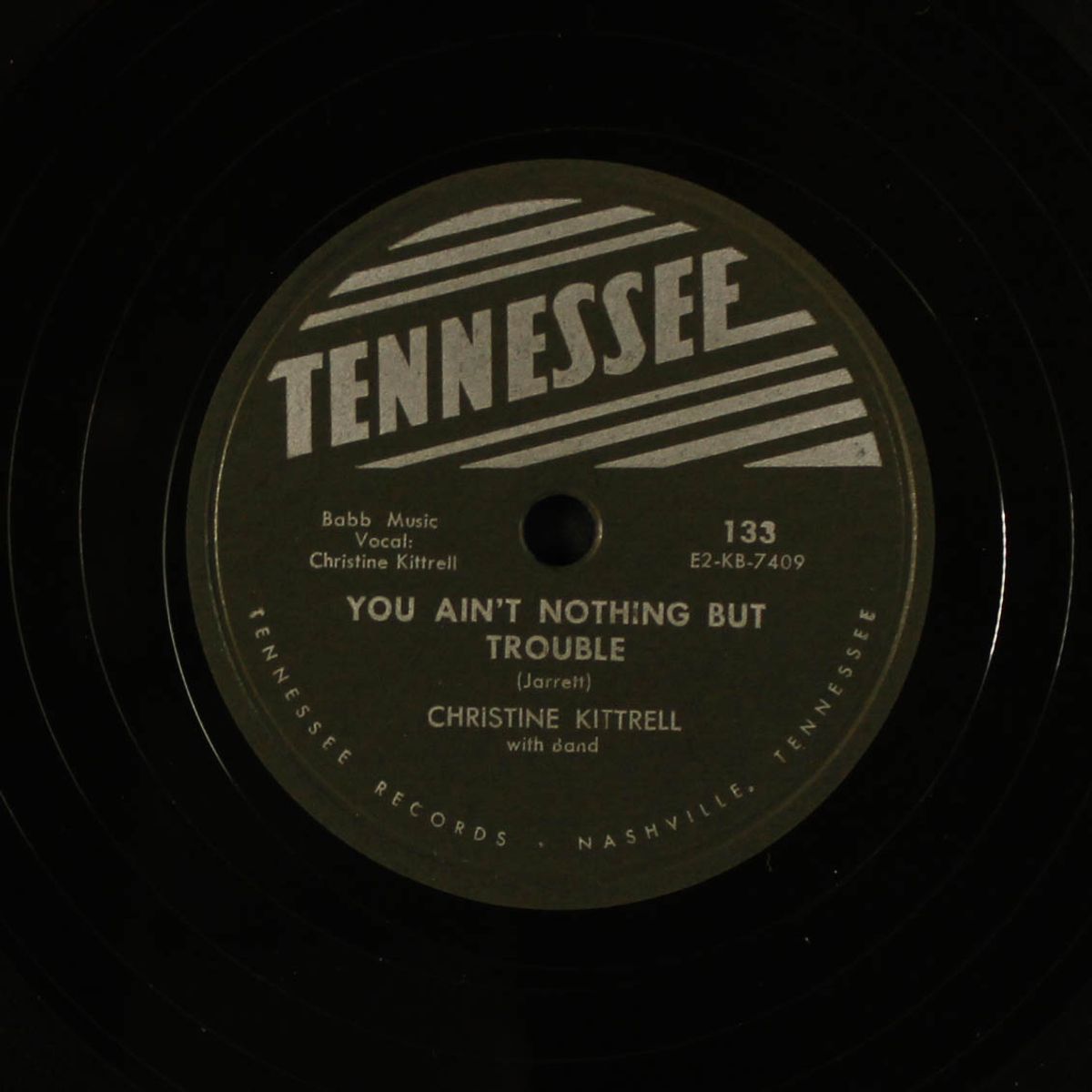 you ain't nothing but trouble / heartache blues by CHRISTINE KITTRELL