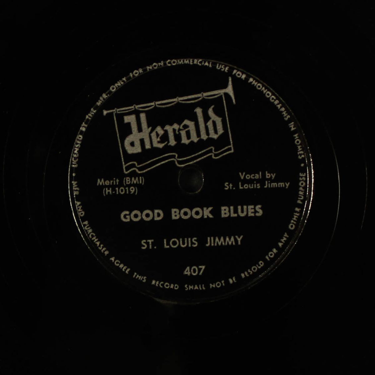 hard luck boogie / good book blues by ST. LOUIS JIMMY