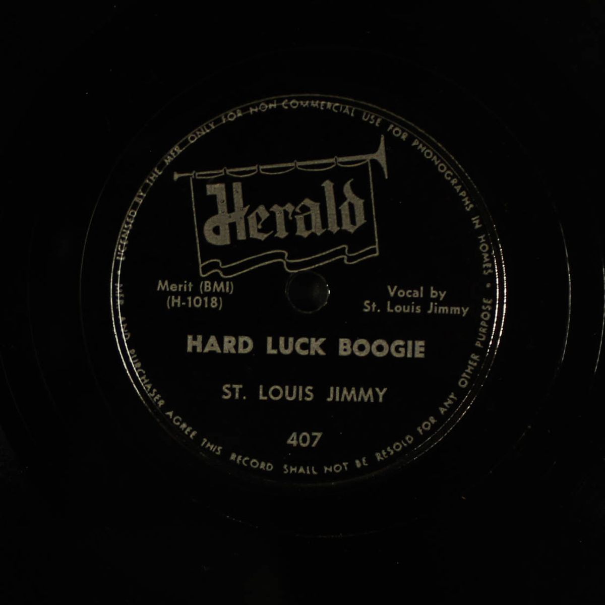 hard luck boogie / good book blues by ST. LOUIS JIMMY