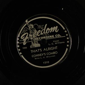 CONNEY'S COMBO W/ L.C. WILLIAMS