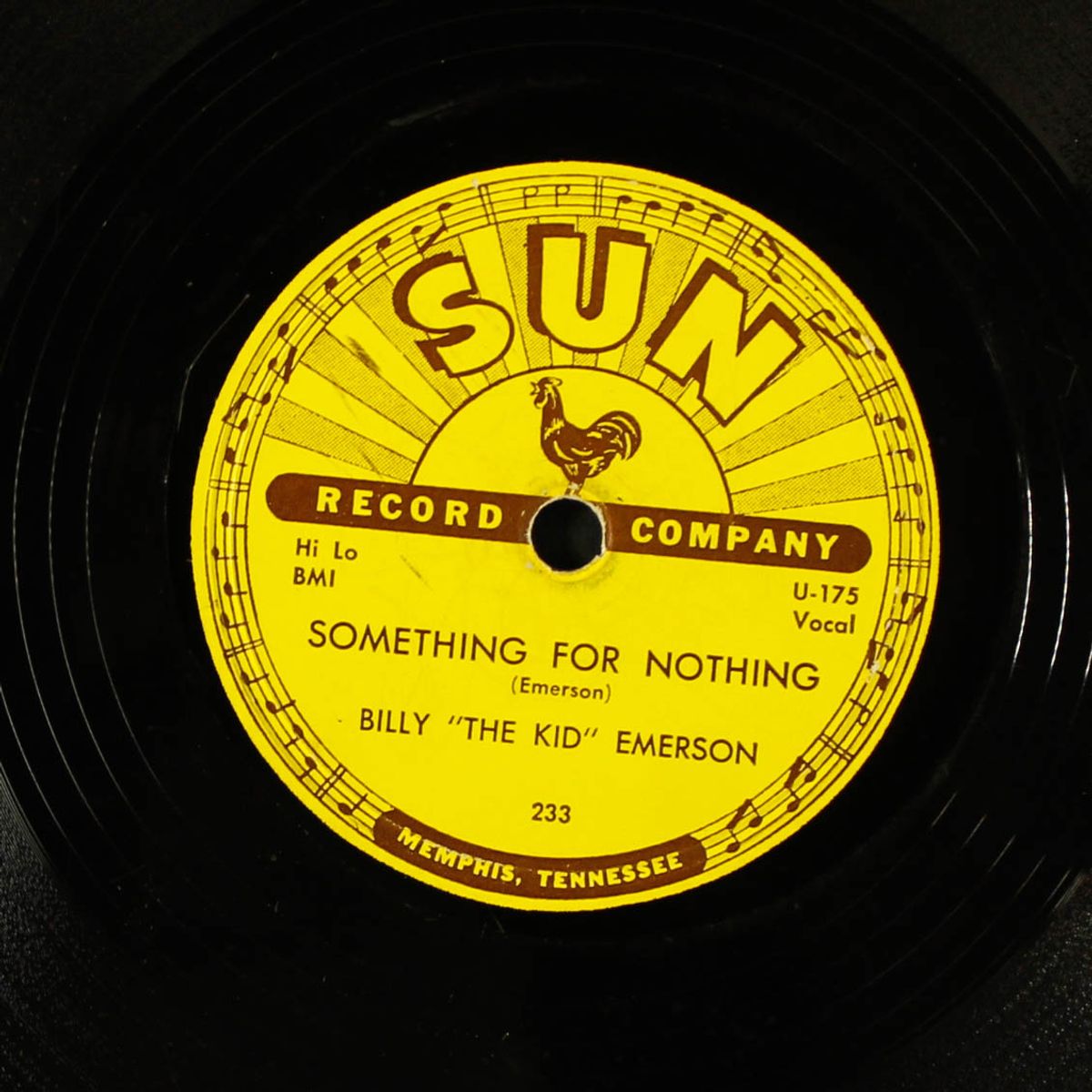 something for nothing / little fine healthy thing by BILLY 'THE KID' EMERSON