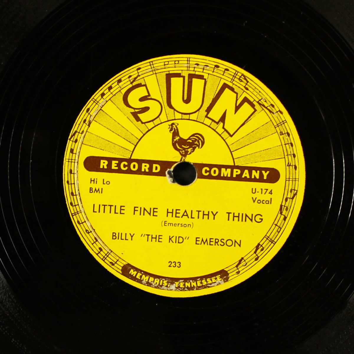 something for nothing / little fine healthy thing by BILLY 'THE KID' EMERSON