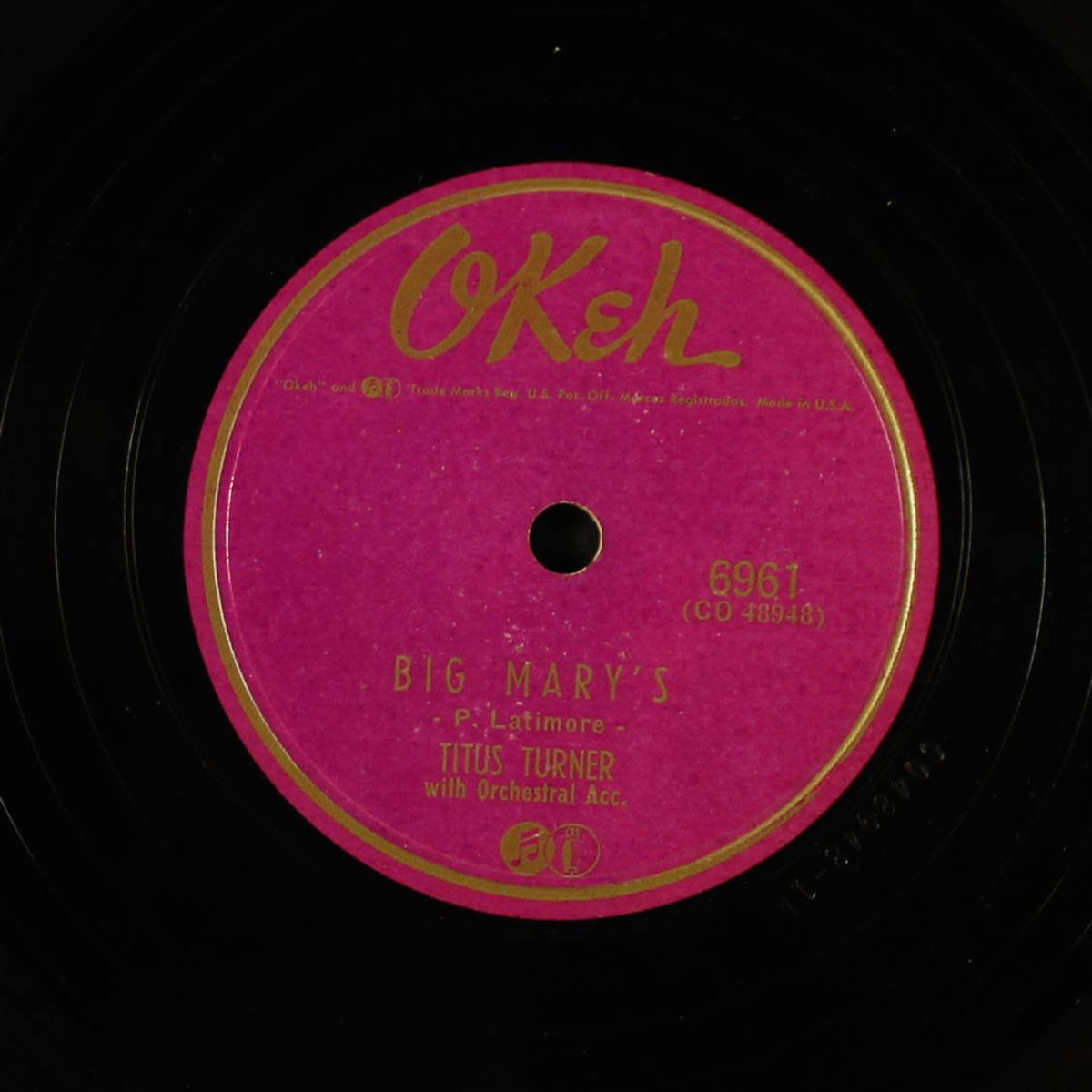 big mary's / livin' in misery by TITUS TURNER