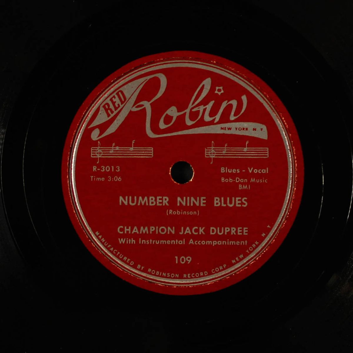 number nine blues / stumbling block blues by CHAMPION JACK DUPREE