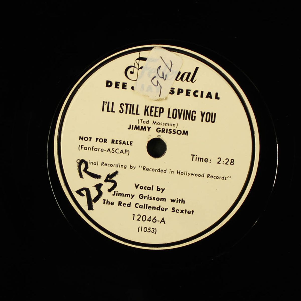 i'll still keep loving you / once in love blues by JIMMY GRISSOM